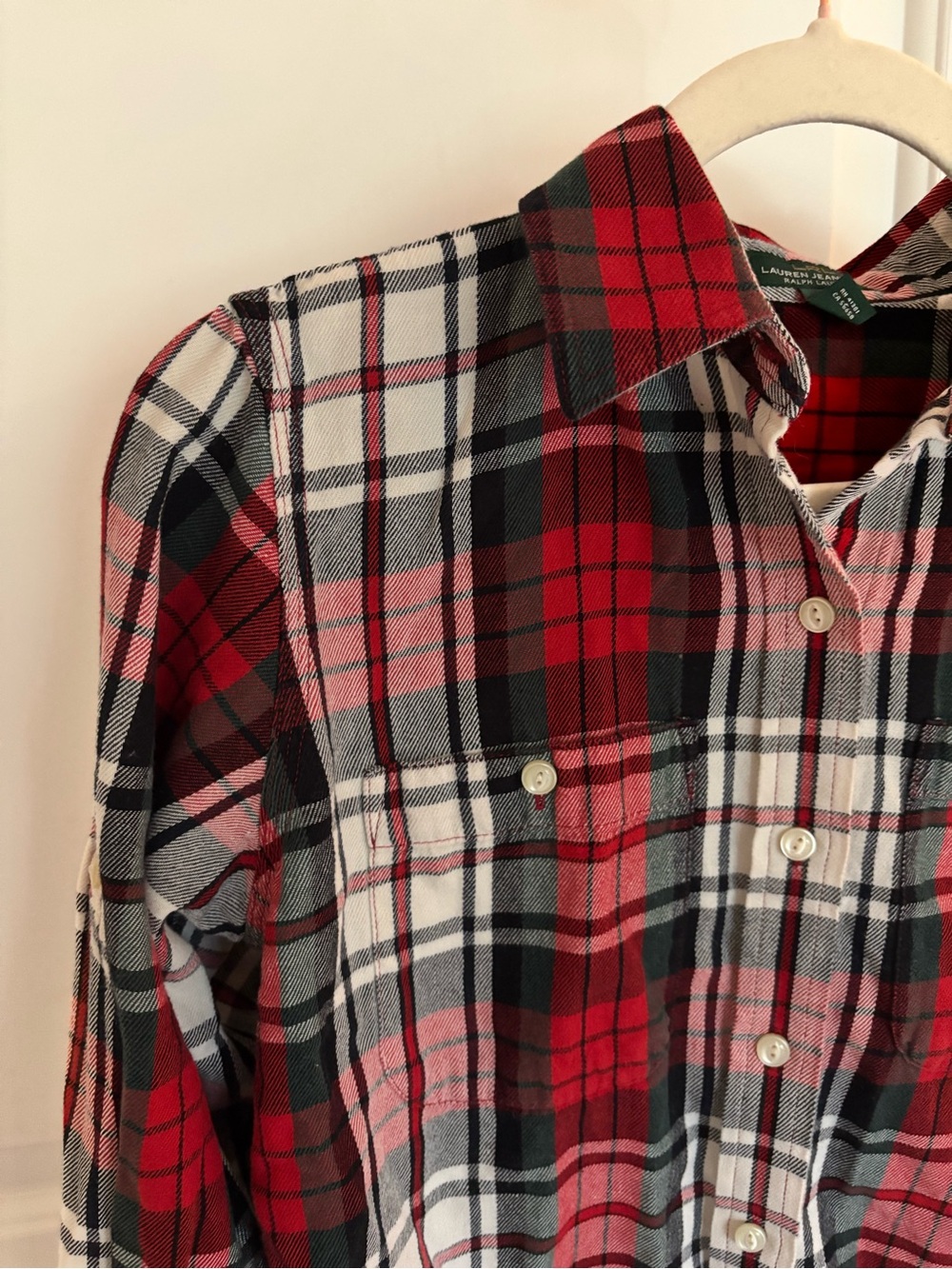 Lauren Ralph Lauren Plaid Shirt - Picture 3 of 8